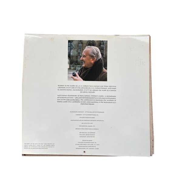 1976 J.R.R. Tolkien Calendar With‎ Illustrations By The Brothers Hildebrandt - Picture 3 of 9